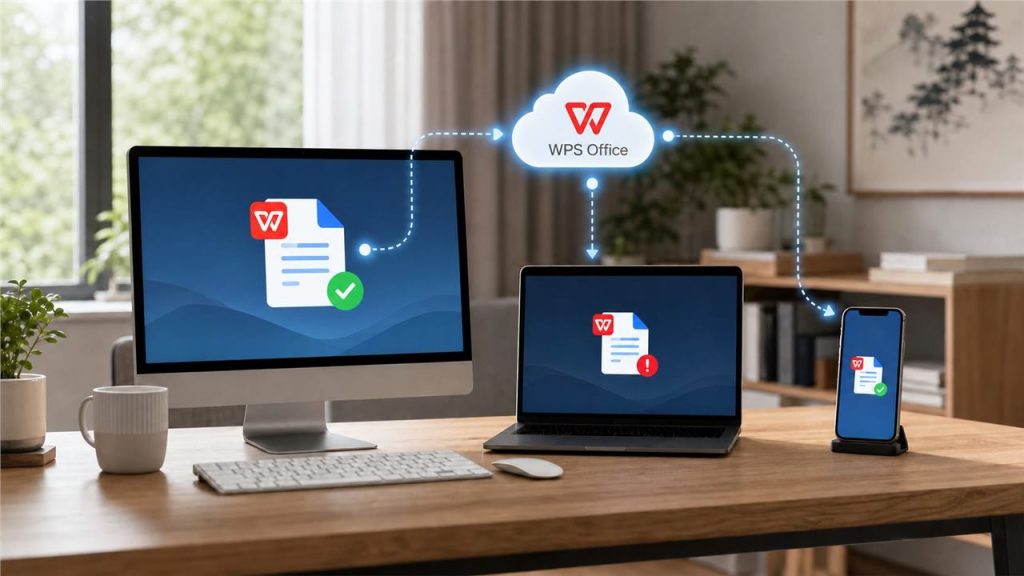 WPS云文档不同步、上传失败与版本冲突排查